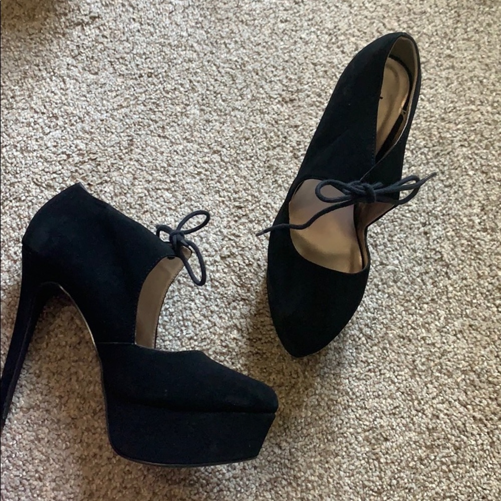 Charlotte Russe Black Heels